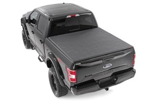 Ford F-150 Tonneau Cover - Rough Country - Soft Tri-Fold - '21-'23
